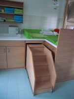 Anziehhilfe in Buche furniert